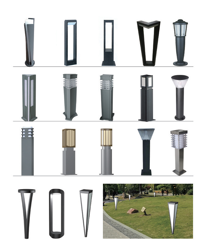 CPD-041 ~ CPD-058 Светодиодный газонный свет