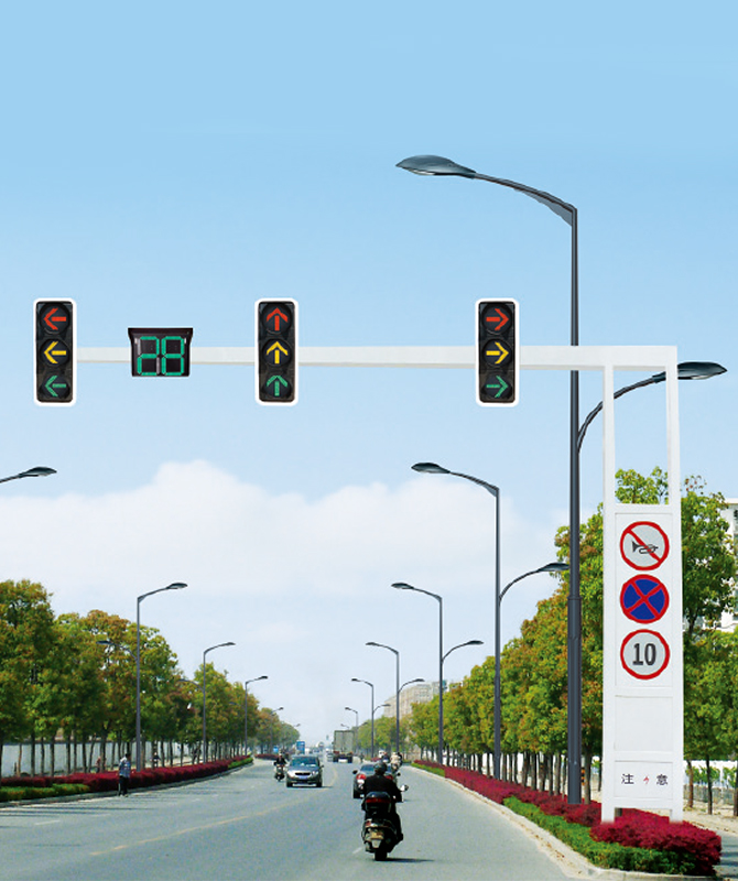 Сигнальный свет одиночной кадры Полюс сигнала