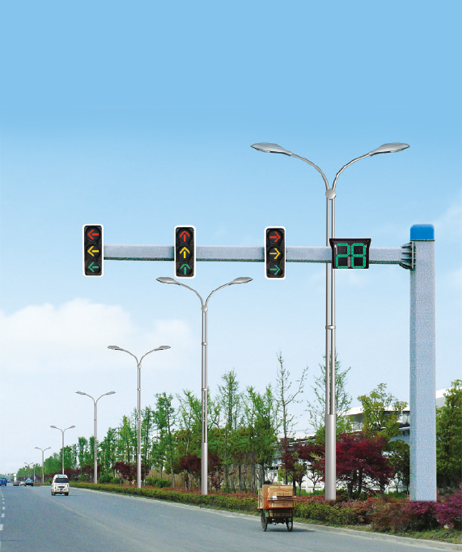 Неравный восьмиугольный сигнальный полюс